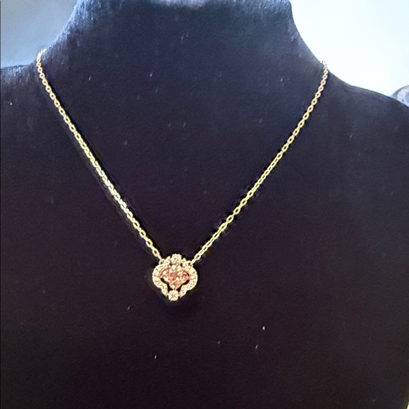 Swarovski Rose Gold Crystal Necklace - Picture 11 of 14
